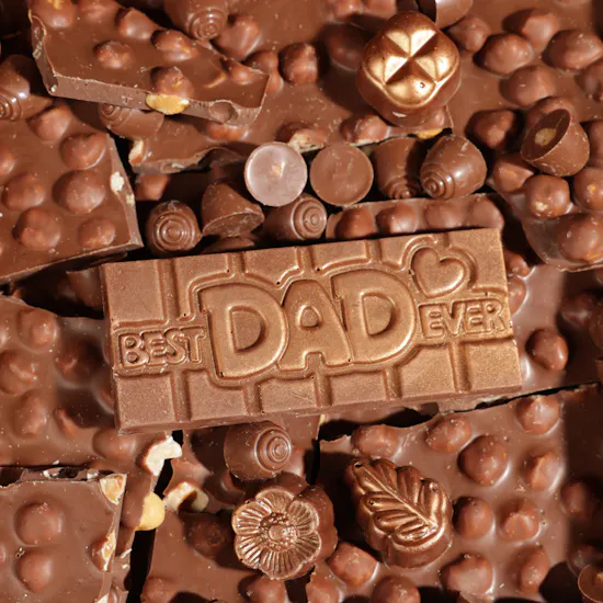 Ghazl Chocolatier Best Dad Ever Chocolate Box