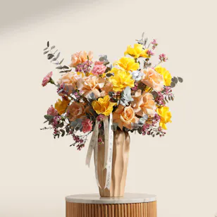 Soft Romance Garden Flower Vase