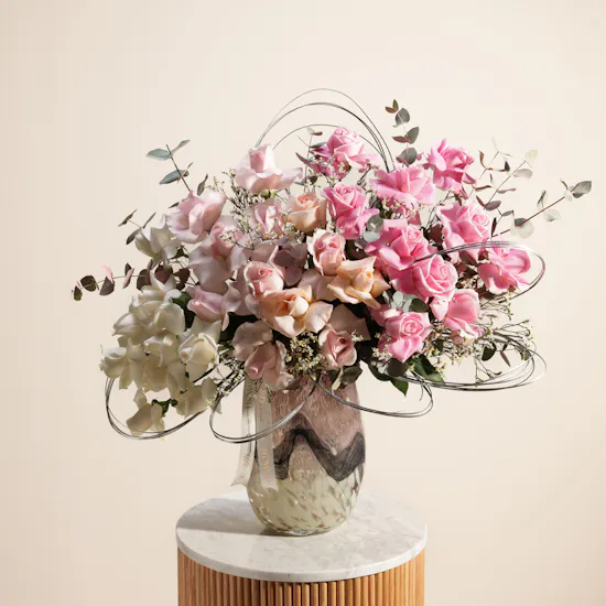 Gentle Touch Flowers Vase