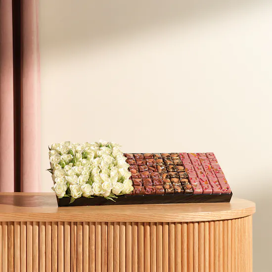 Opera Colored Chocolates Tray
