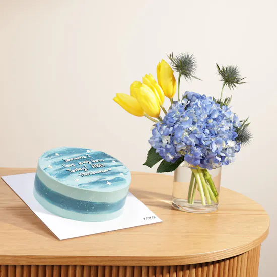 Koko Happy Birthday Husband Cake | Cheerful Flowers