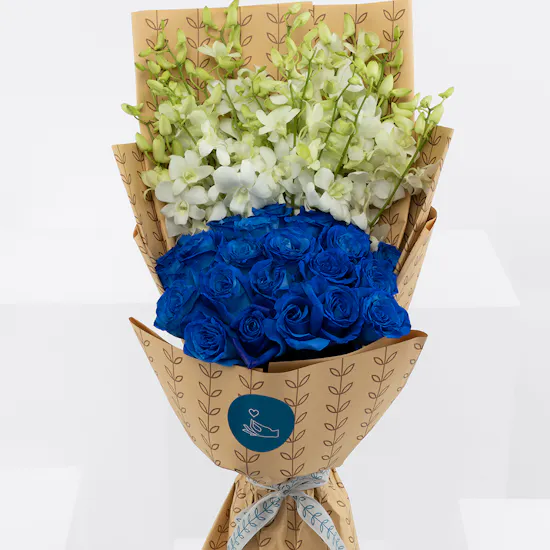 Exotic Blue Roses