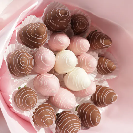 NJD Chocolate Strawberry Bouquet