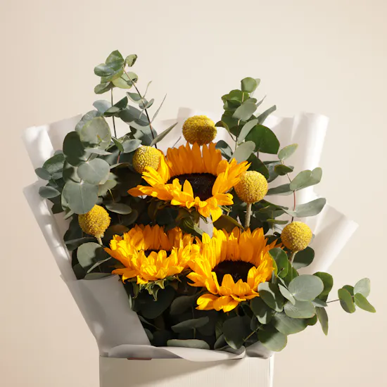 Floward Mix Chocolates Box | Calm Flower Bouquet and Baby Reveal Balloon