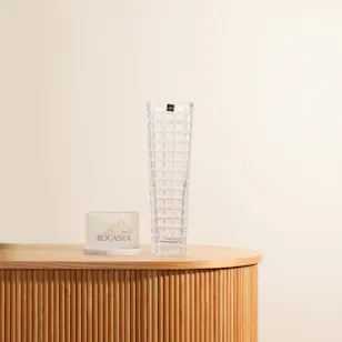 Rogaska Atrium Square Crystal Vase Rogaska Atrium Square Crystal Vase