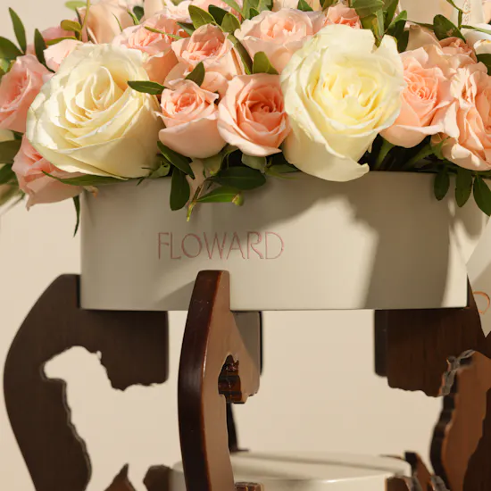 Eid Al Adha Sheep Floral Stand