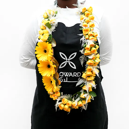 Yellow Flowers Necklace