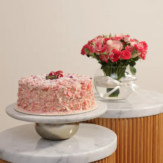 Sucre de Nada La Vie en Rose Cake | Happiness Flowers