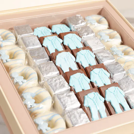 Cocoanuts Welcome Baby Boy Chocolate Box