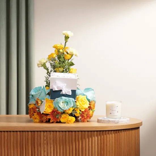 Floward Gardenia Candle | Happiness Blooms