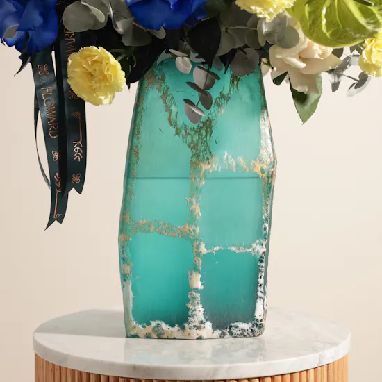 Sea Breeze Elegance Flower Vase