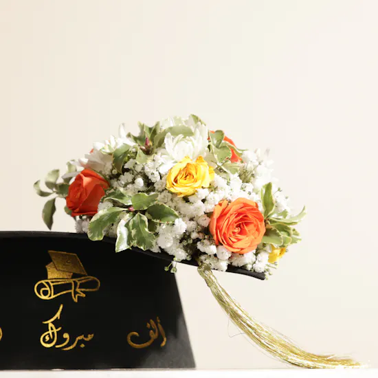 زهور لحظات الفخر للتخرج