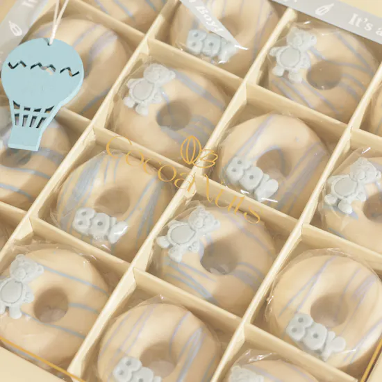 CocoaNuts It's A Boy Doughnut Chocolate Box