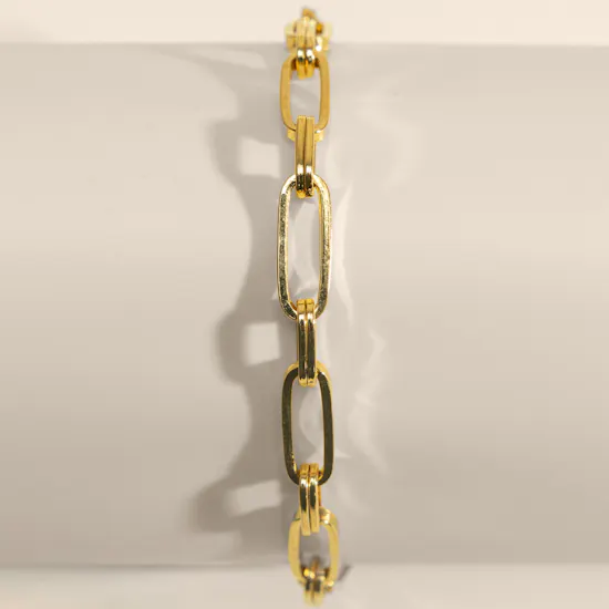 Hrh Cuban Gold Plated Bracelet