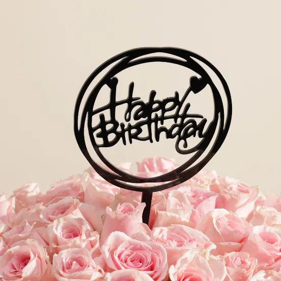 Wondergifts Relaxing Moments Voucher | Happy Birthday Flowers Box