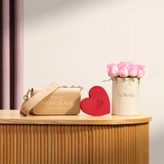 Marc Jacobs Mini Crossbody Bag | Fleur Belgian Chocolate Box and Stunning Flowers