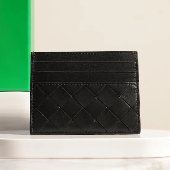 Bottega Veneta Intrecciato Unisex Card Holder