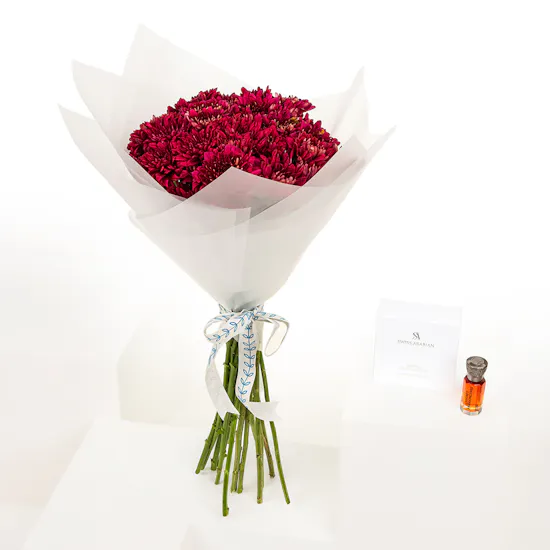 Swiss Arabian Secret Frankincense CPO 12 ml | Red Chrysanthemums