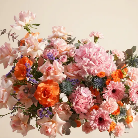 Luminous Elegance Flower Vase
