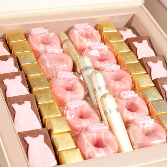 CocoaNuts Baby Girl Chocolate Box