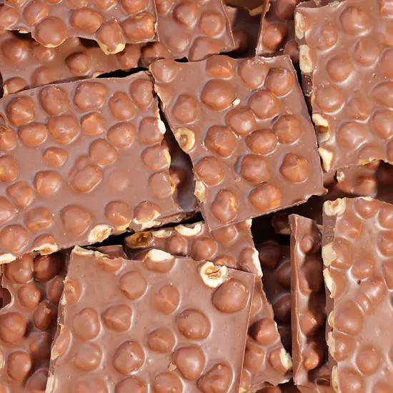 Ghazl Chocolatier Hazelnuts Chocolate Slabs Box