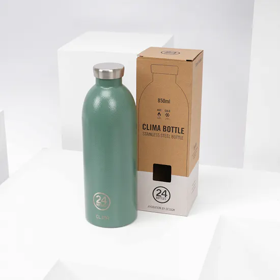 24 Bottles Clima Bottle Rustic Moss Green | 850ml