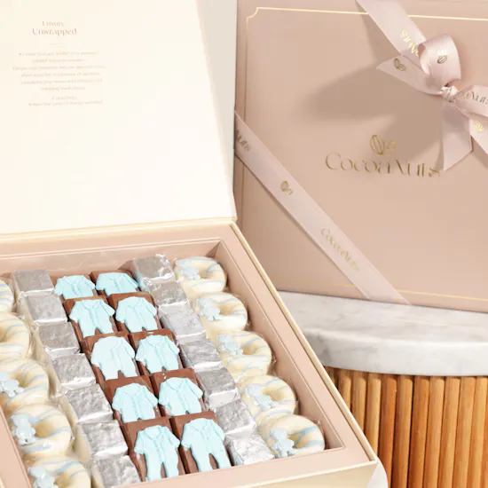 Cocoanuts Welcome Baby Boy Chocolate Box