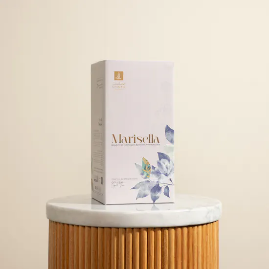 Otantik Marisella Vacuum Red and Gold Flask