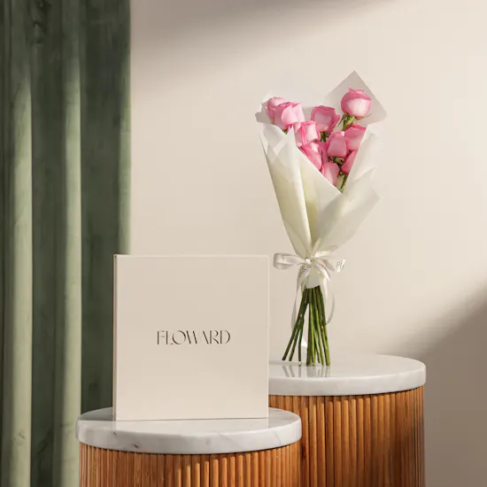 Floward Home Spray and Heart Soap Gift Set | Special Festive Flowers