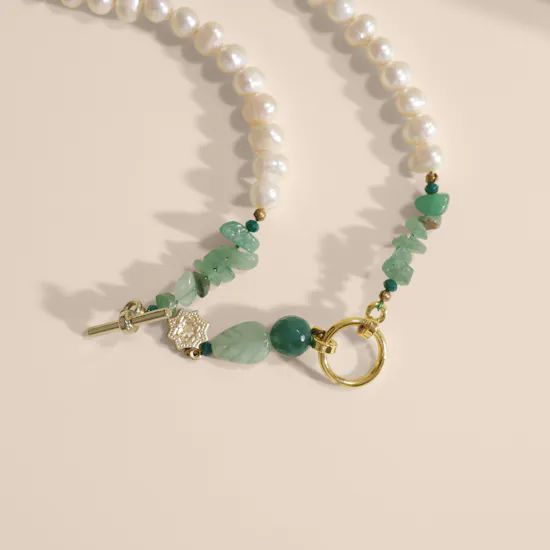 Tasneem Eshki Green Grace Unisex Rosary