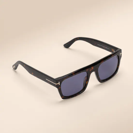 Tom Ford Cyrus Square Dark Havana Men's Sunglasses