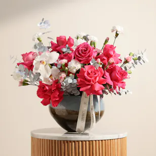 Ivory Garden Flower Vase