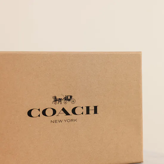 Coach Black Signature Canvas Wallet Gift Set for Men