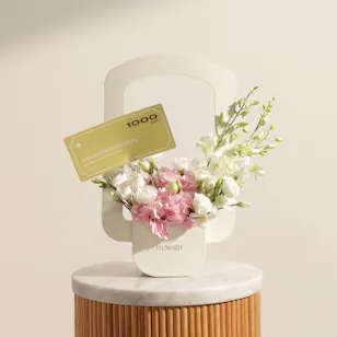 Aya Salon 1000 SAR Credit Voucher | Beautiful Pause Flower Aya Salon 1000 SAR Credit Voucher | Beautiful Pause Flower