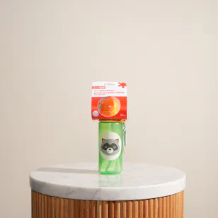 Skip Hop Racoon Straw Bottle | 390ml Skip Hop Racoon Straw Bottle | 390ml
