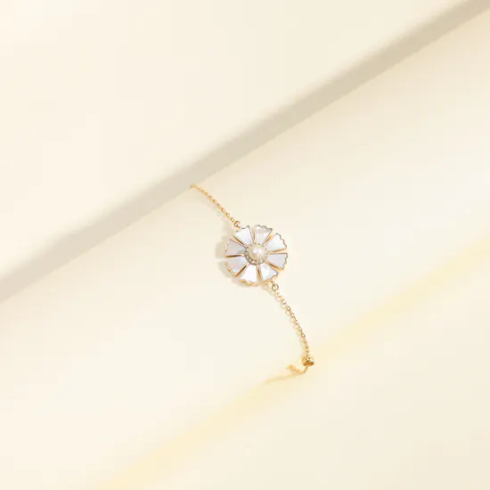 Damas Farfasha Sunkiss Diamond & Pearl Bracelet