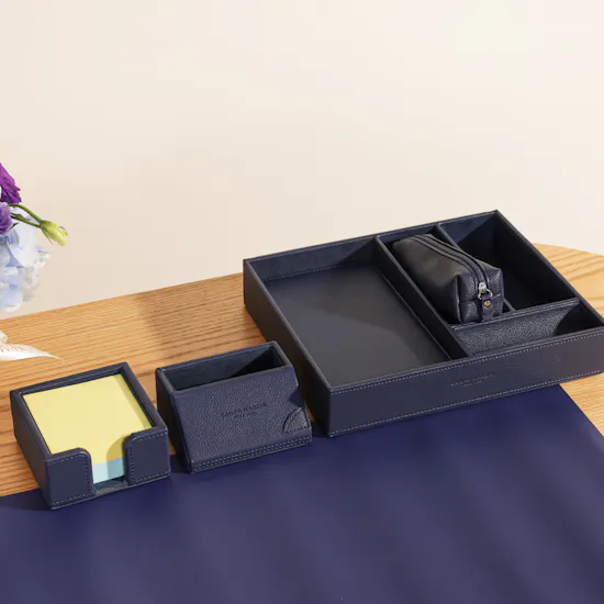 Campo Marzio Ocean Blue Desk Set | Flowers Vase