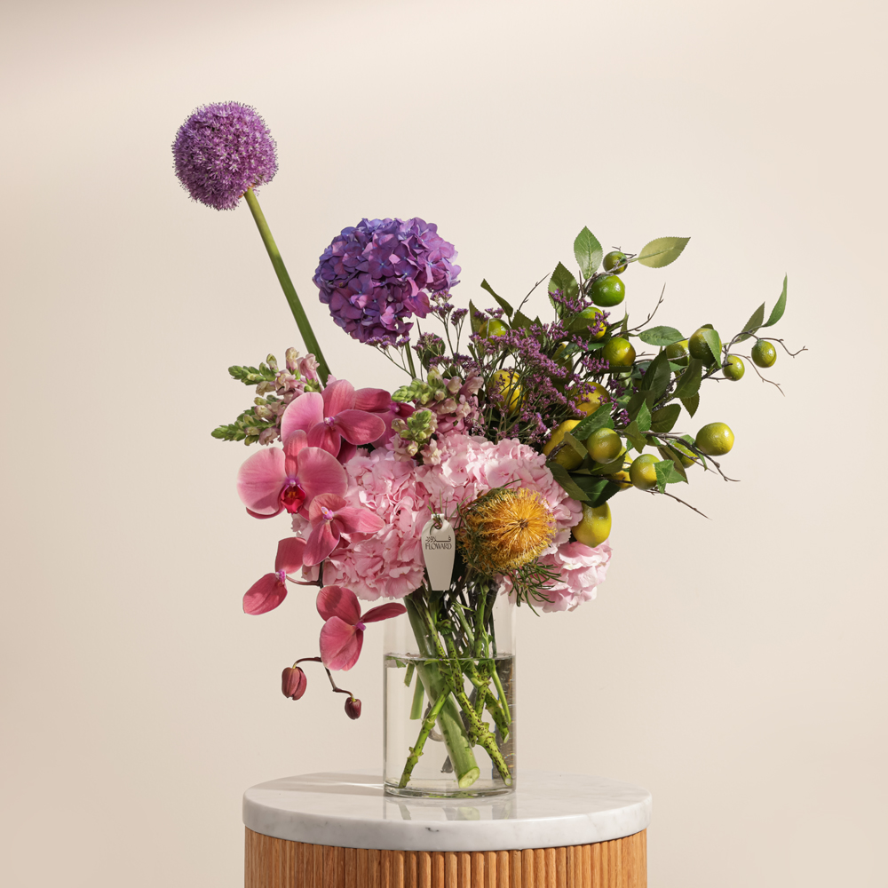 Sparkling Blooms Vase by September Studio