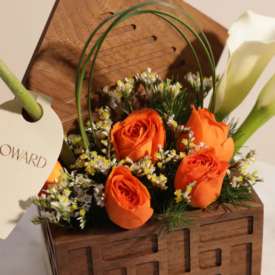 Wrth Warm Morjana Floral Box