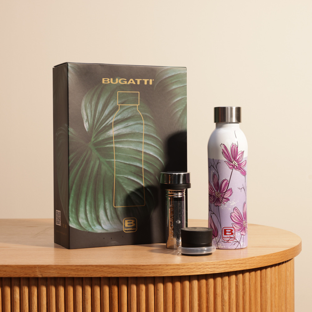 Bugatti Lilies Thermal Bottle Set