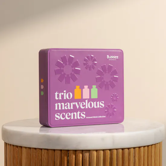 Bubblzz Trio Marvelous Scents Sensual Minis Collection Box