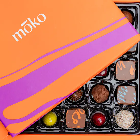 Moko Chocolate Box | White Rose