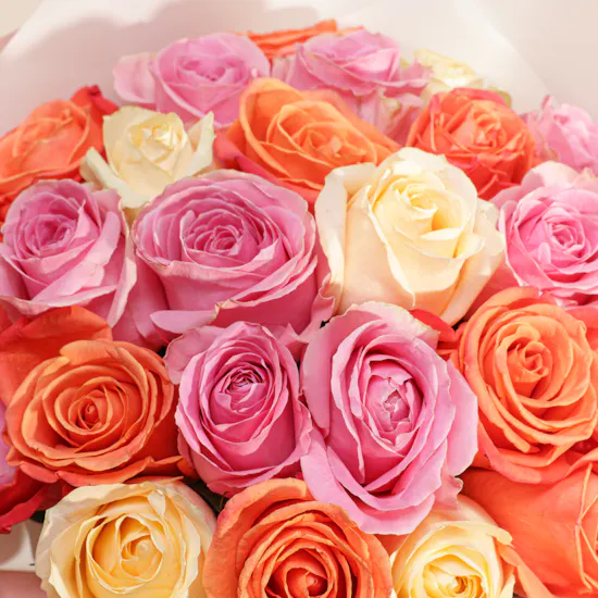 Colorful Roses Bouquet