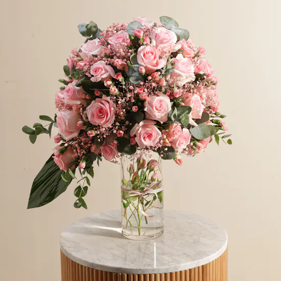 Elegant Pink Vase