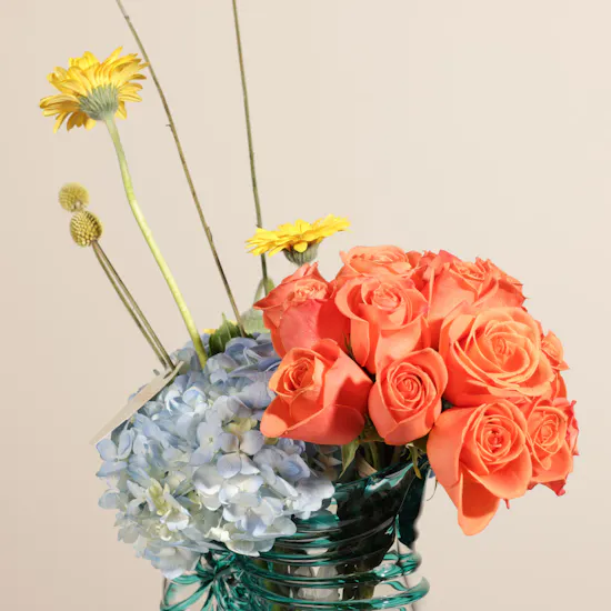 Celestial Radiance Flower Vase