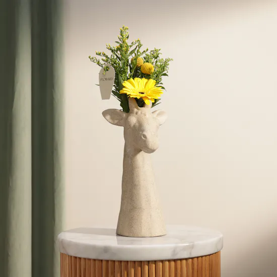 Wild Elegance Flower Vase