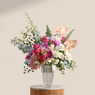 Rogaska Oceania Crystal Flowers Vase