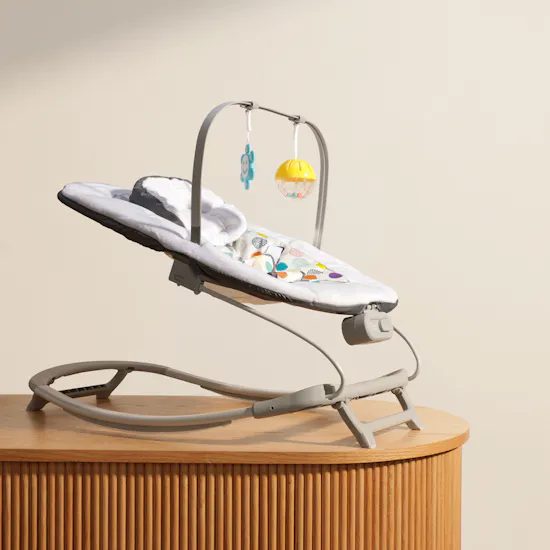 Smart Steps My First Rocker 2 Orbits White Bouncer