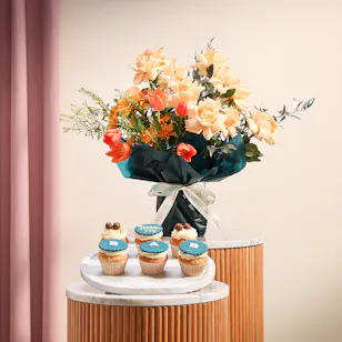 FLoward Father's Day Cupcake | Sunrise Flowers