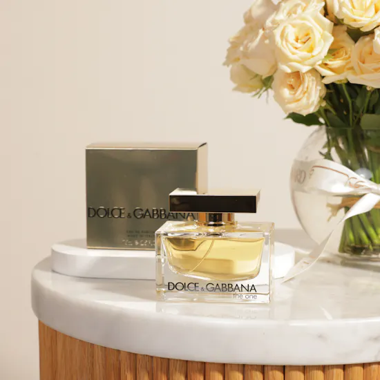Dolce and Gabbana The One EDP for Women | Happy Birthday Rose Vase